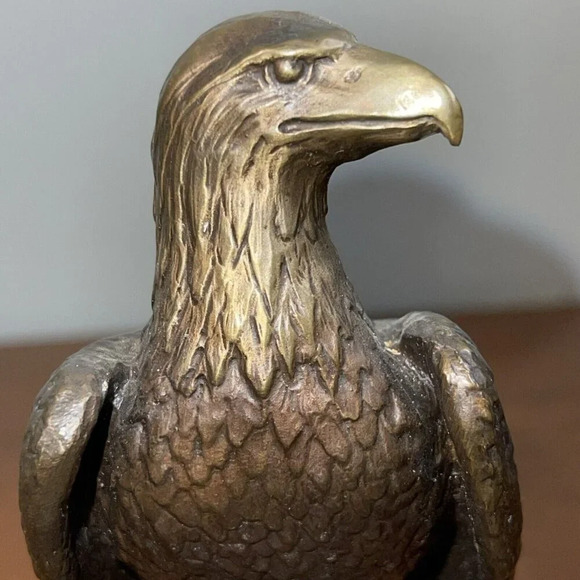 Wah Ming Chang listed Hawaii CA (1917-2003) Bronze Modernist American Eagle - Picture 7 of 12